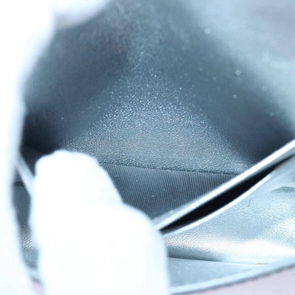 PRADA Shoulder Pouch Triangle Panel Silver Auth - Picture 13 of 16